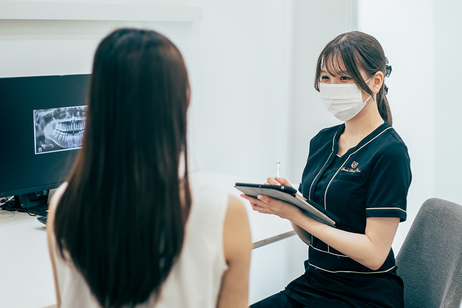 カウンセリングの様子